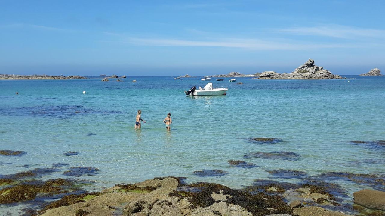 Santec Villa Egurra, A Proximite D'Une Plage De Sable Fin מראה חיצוני תמונה